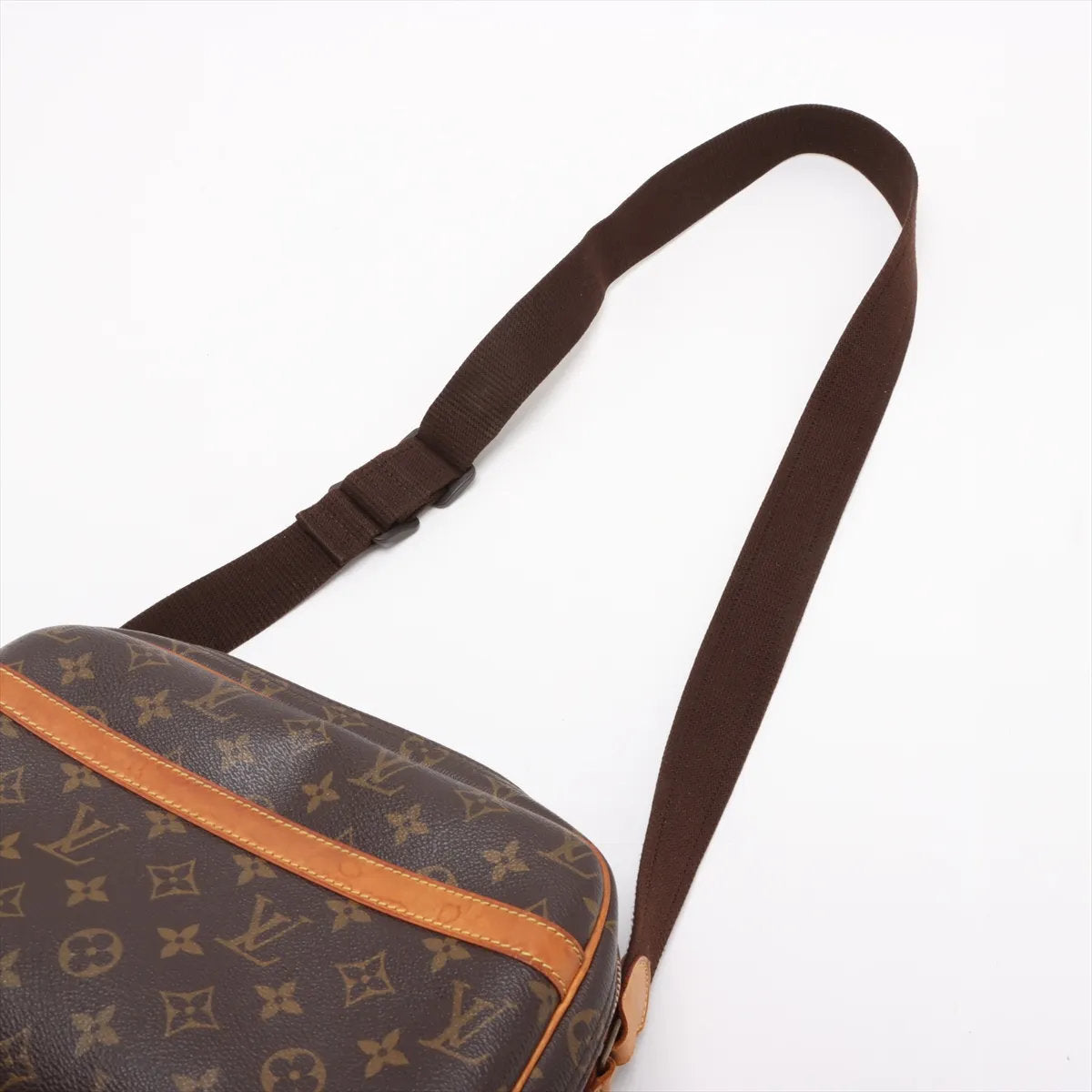 美品 ルイヴィトン モノグラム リポーター PM M45254 レザー ショルダーバッグ 斜め掛け クロスボディ 本革 レディース EEE CV52-7