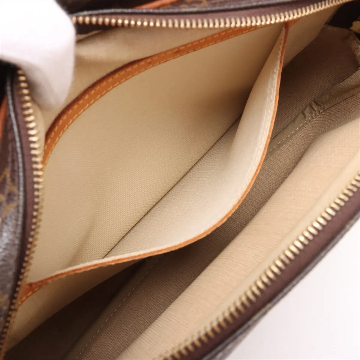 美品 ルイヴィトン モノグラム リポーター PM M45254 レザー ショルダーバッグ 斜め掛け クロスボディ 本革 レディース EEE CV52-7