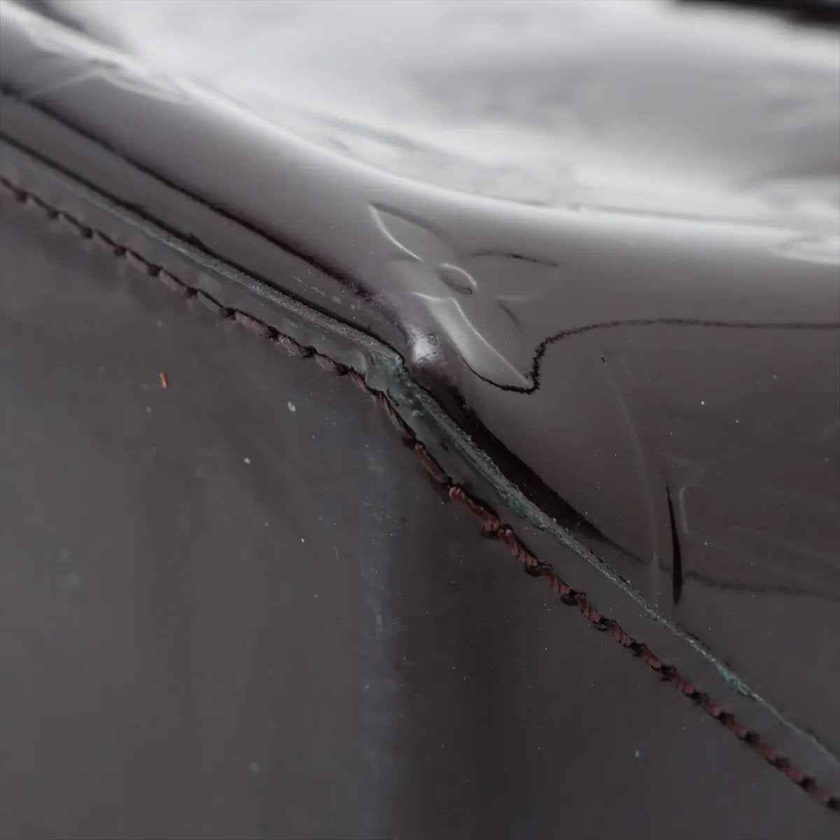 美品 ルイヴィトン モノグラム ヴェルニ ウィルシャー PM M93641 レザー トート バッグ 肩掛け ショルダー レディース EEE CV54-9