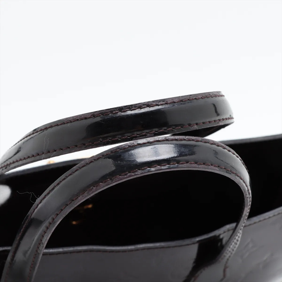 美品 ルイヴィトン モノグラム ヴェルニ ウィルシャー PM M93641 レザー トート バッグ 肩掛け ショルダー レディース EEE CV54-9