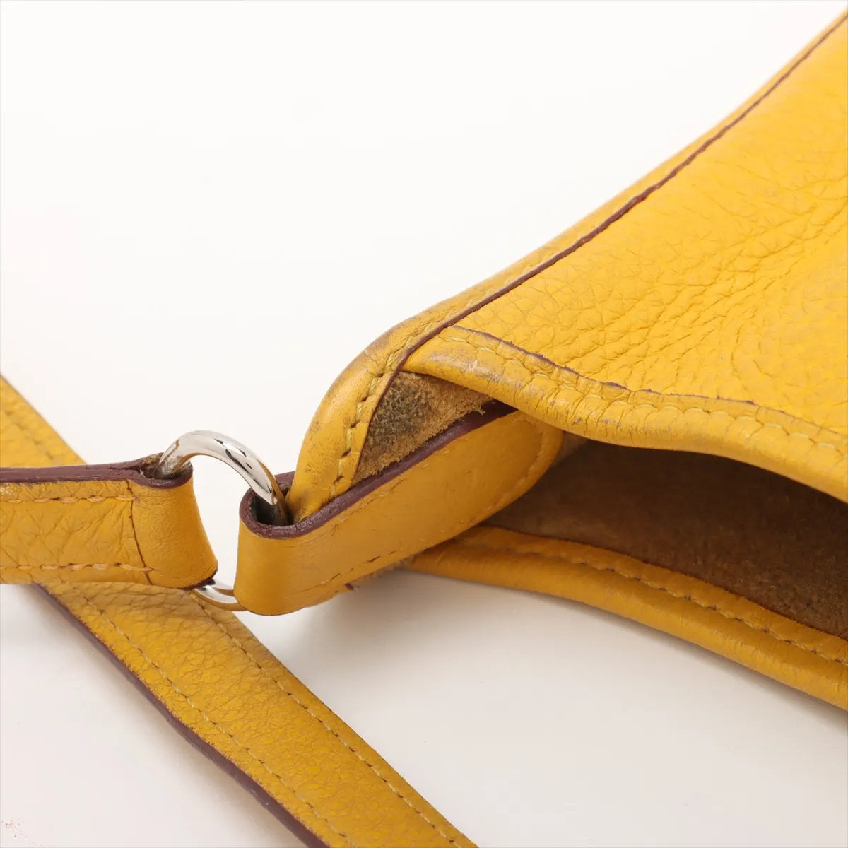 美品 エルメス ヴェスパ TPM □G 刻印 トリヨンクレマンス レザー ショルダーバッグ 斜め掛け クロスボディ レディース EEE CV55-5