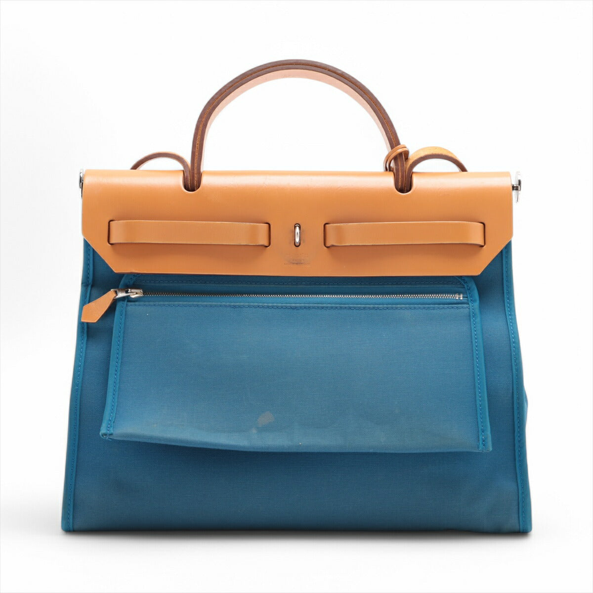 美品 エルメス X 刻印 エールバッグ ジップ PM レザー 2WAY ショルダーバッグ 斜め掛け ビジネス トート A4 メンズ EEE BT30-51