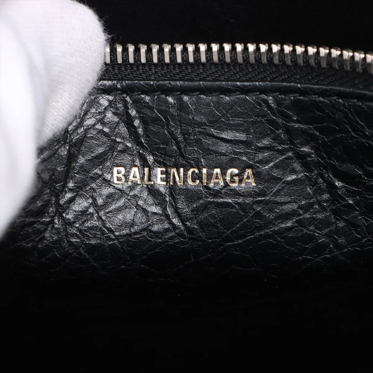 美品 バレンシアガ グラフィティ バザールショッパー XS レザー 2WAY トートバッグ 斜め掛け ショルダー 513989 レディース EEE CV52-2