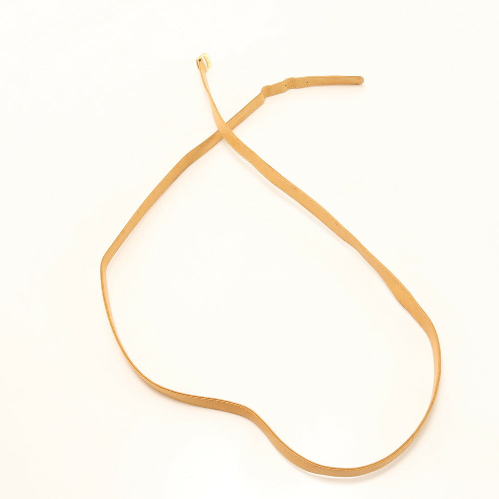 オールド グッチ レザー ショルダーストラップ 斜め掛け バッグ 用 アクセサリー ダブルG クラッチ ブラウン レディース EHM 1205-H130