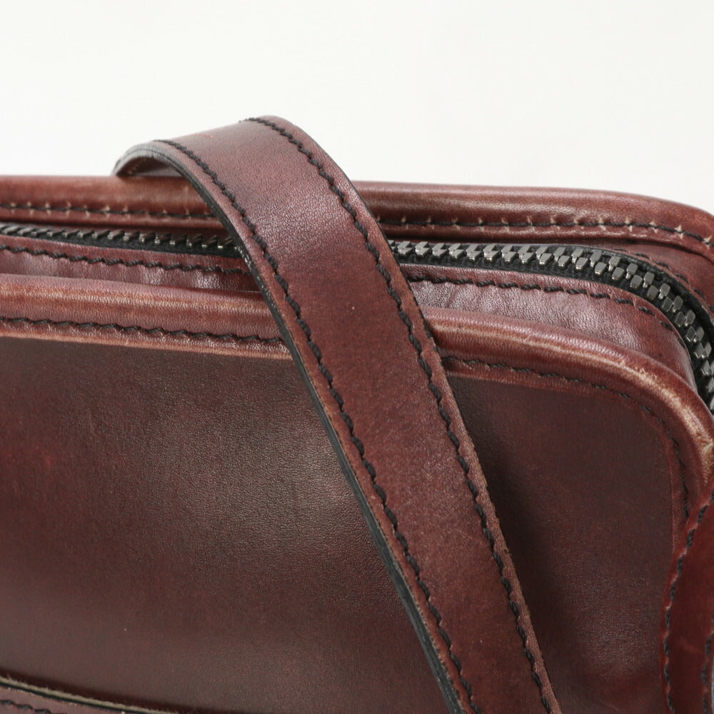 美品 ベルルッティ ジャーナリスト レザー ショルダーバッグ 斜め掛け メッセンジャー ビジネス 通勤 ブランド 高級 MRY AV1-10