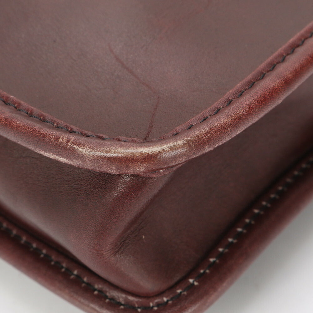 美品 ベルルッティ ジャーナリスト レザー ショルダーバッグ 斜め掛け メッセンジャー ビジネス 通勤 ブランド 高級 MRY AV1-10