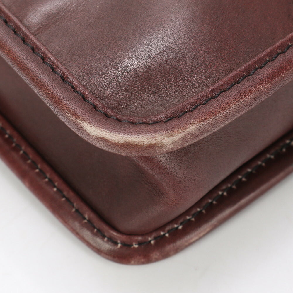 美品 ベルルッティ ジャーナリスト レザー ショルダーバッグ 斜め掛け メッセンジャー ビジネス 通勤 ブランド 高級 MRY AV1-10