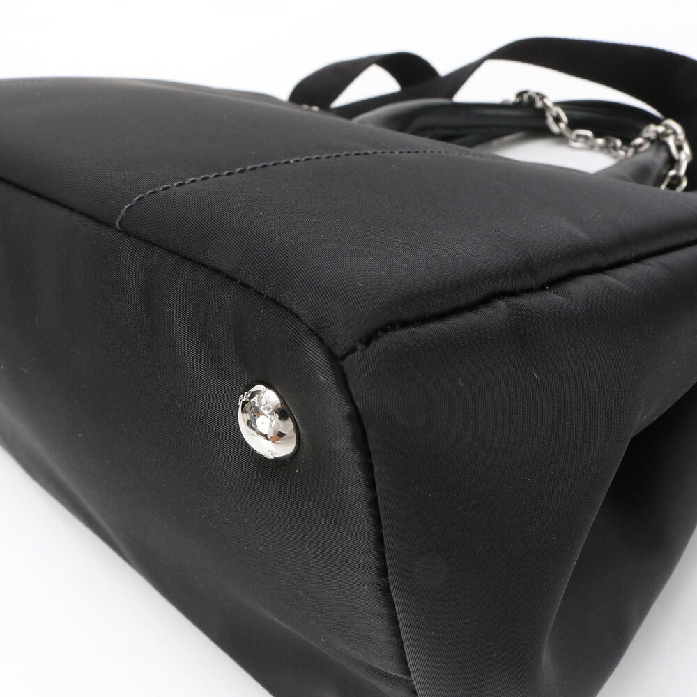 極美品 プラダ ギャランティ付 テスート ナイロン レザー 2WAY ショルダーバッグ 1BG364 斜め掛け ハンド トート レディース EEE AW1-4