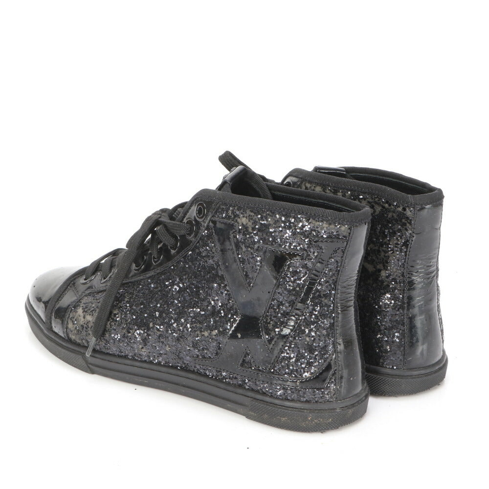 ルイヴィトン 37 1/2 24cm 相当 スニーカー ハイカット 靴 シューズ ブランド 高級 人気 流行 おしゃれ 30代 40代 EEY BA5-7