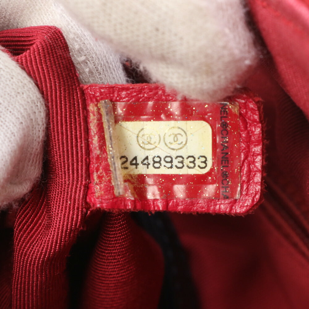 新品同様 シャネル ギャランティ シリアル付 ガブリエル ドゥ シャネル レザー 2WAY ショルダーバッグ 斜め掛け レディース EEE BG10-2