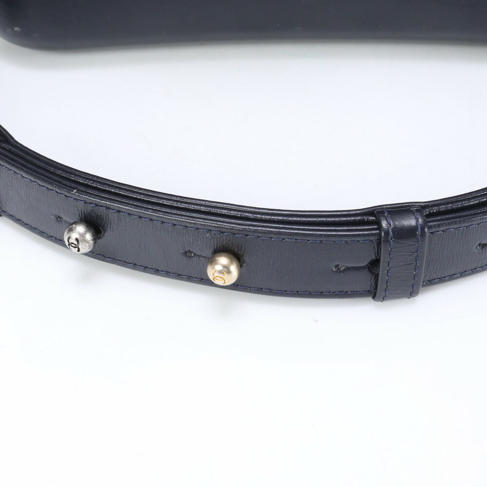 新品同様 シャネル シリアルシール付 ガブリエル ドゥ シャネル レザー 2WAY ショルダーバッグ 斜め掛け レディース ENE BH18-3