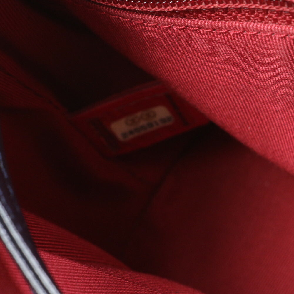 新品同様 シャネル シリアルシール付 ガブリエル ドゥ シャネル レザー 2WAY ショルダーバッグ 斜め掛け レディース ENE BH18-3