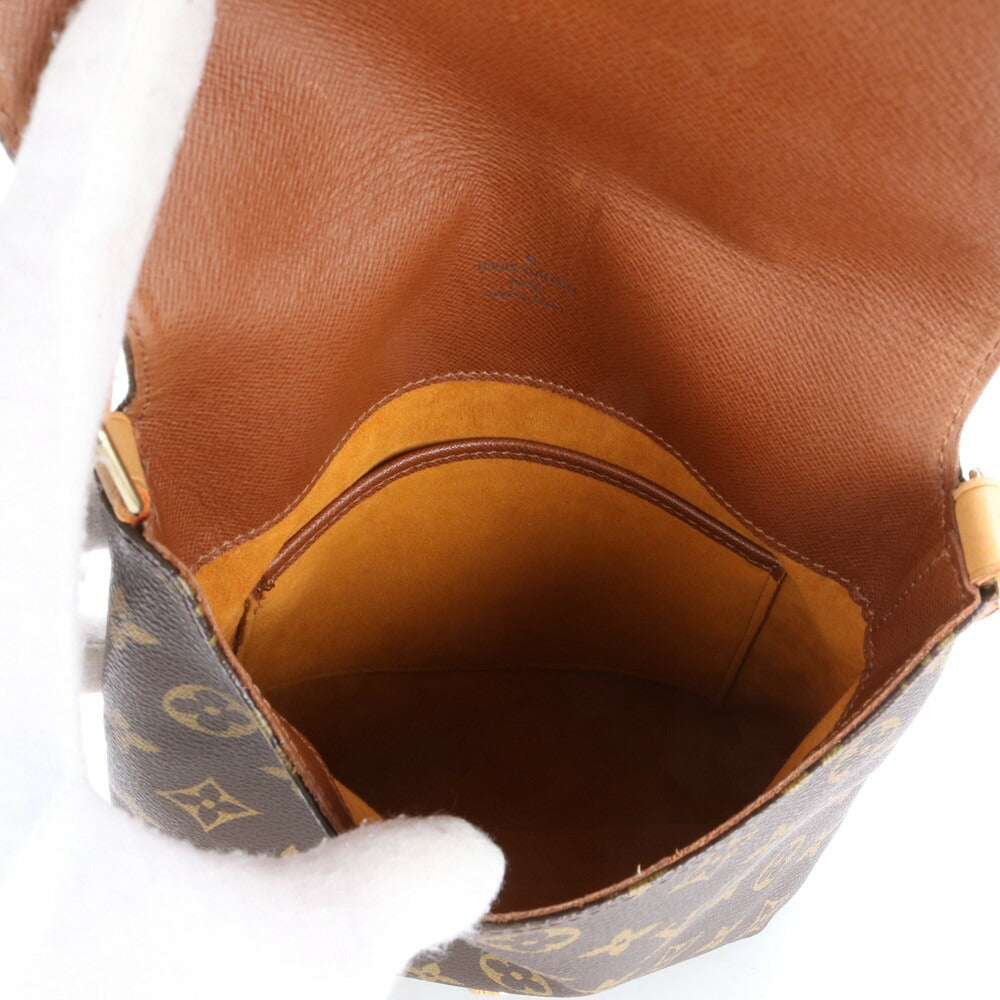 新品同様 ルイヴィトン モノグラム ミュゼット サルサ M51258 レザー ショルダーバッグ 肩掛け ハンド レディース RRM CE22-4