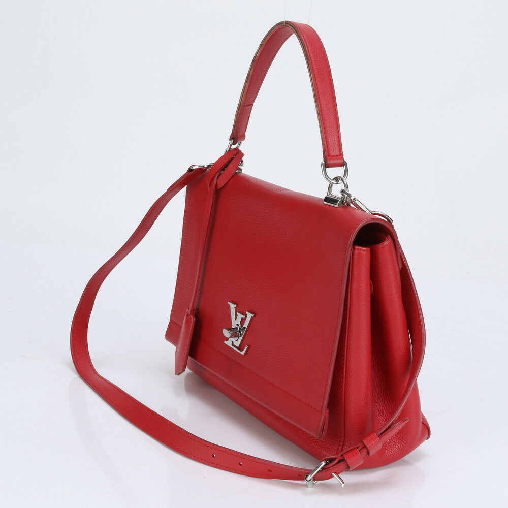 美品 ルイヴィトン ロックミー 2 ルビー M50363 レザー 2WAY ショルダーバッグ 斜め掛け ハンド トート レディース MMM BQ24-1