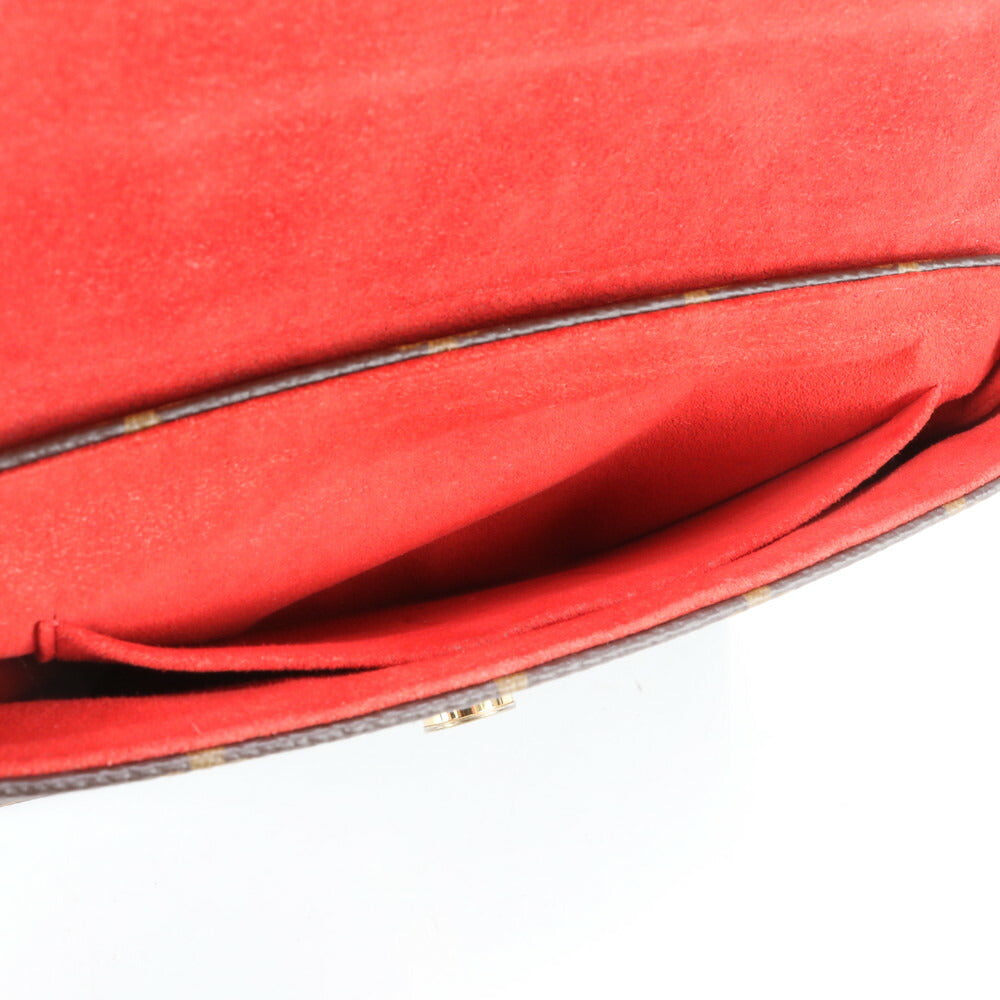 新品同様 ルイヴィトン モノグラム ロッキー BB コクリコ M44322 レザー 2WAY ショルダーバッグ 斜め掛け レディース MMM BQ25-10