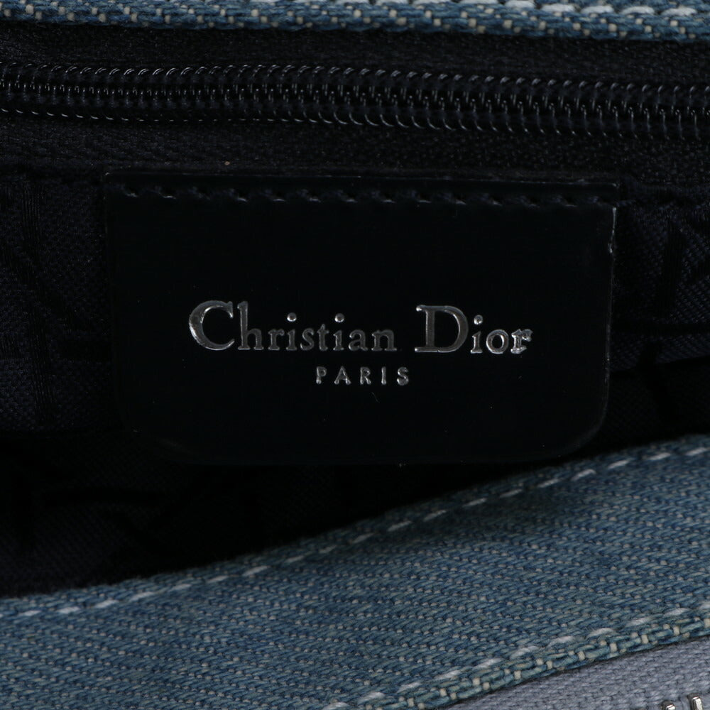 ディオール ギャランティカード カナージュ レディディオール デニム 2WAY トート バッグ 斜め掛け ショルダー レディース RRE BR3-1