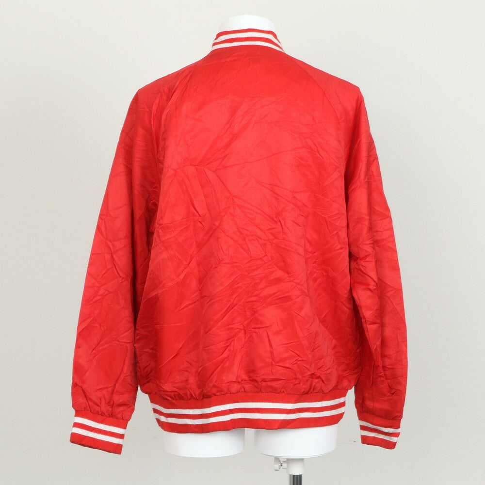 ELWOOD スタジャン ナイロン ジャケット 長袖 トップス アパレル 洋服 羽織 上着 洋服 ファッション ジャージ M メンズ EUE BV1-8