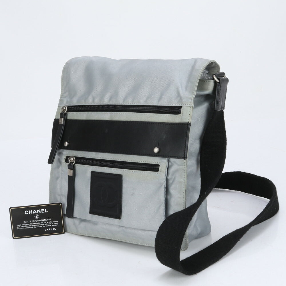 シャネル ギャランティカード シリアルシール付 スポーツ レザー ショルダーバッグ 斜め掛け メッセンジャー 通勤 メンズ EEE BV5-7
