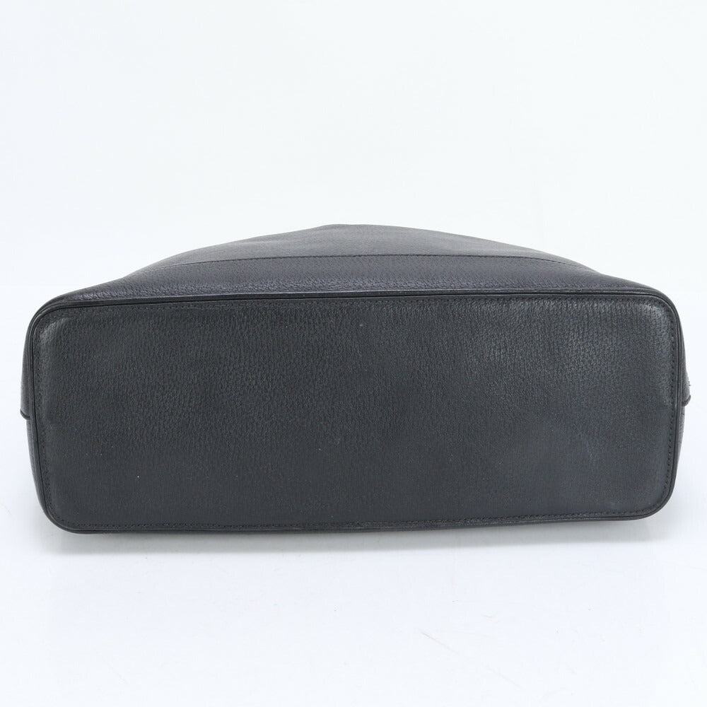 極美品 グッチ GGマーモント 739730 レザー 2WAY トート バッグ 肩掛け ショルダー ハンド ブラック 黒 A4 レディース RRM BV8-7