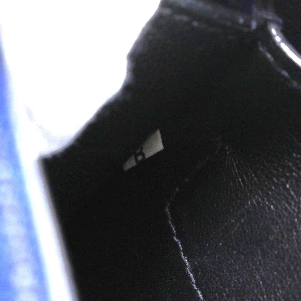 極美品 プラダ サフィアーノ ブルー レザー トート バッグ 肩掛け ショルダー ハンド A4 レディース RRM BV7-1