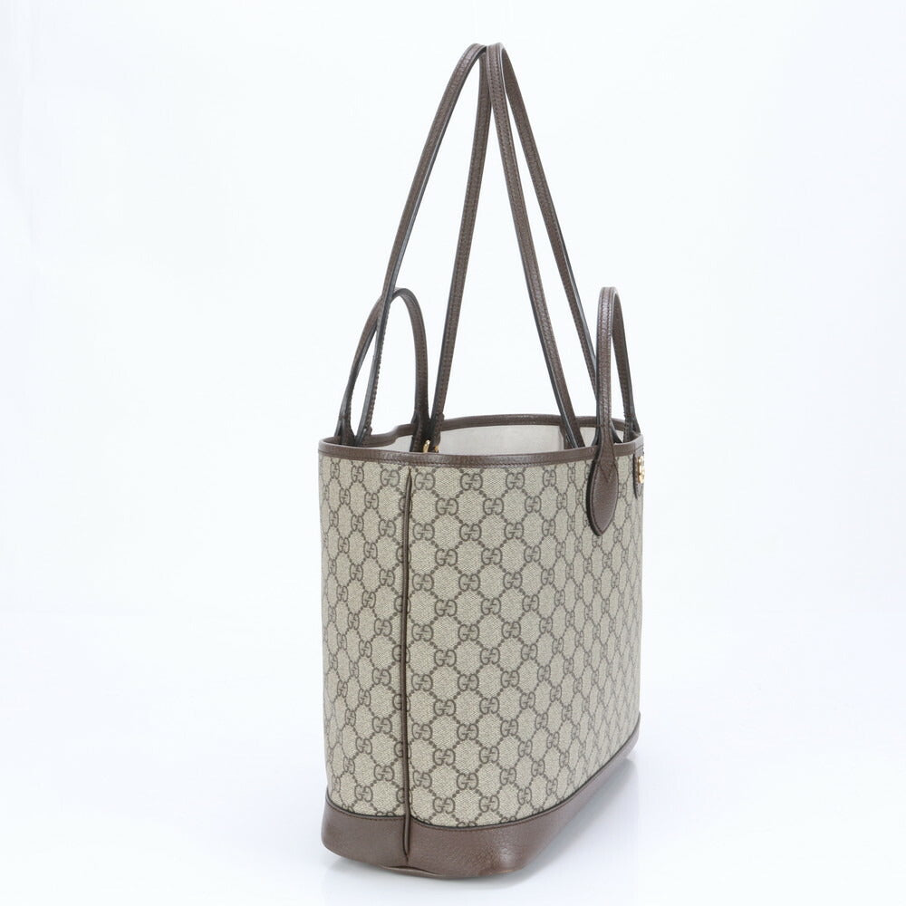 極美品 グッチ 739730 オフィディア GGスプリーム 2WAY トート バッグ 肩掛け ショルダー 通勤 レザー A4 レディース MCM BX1-6