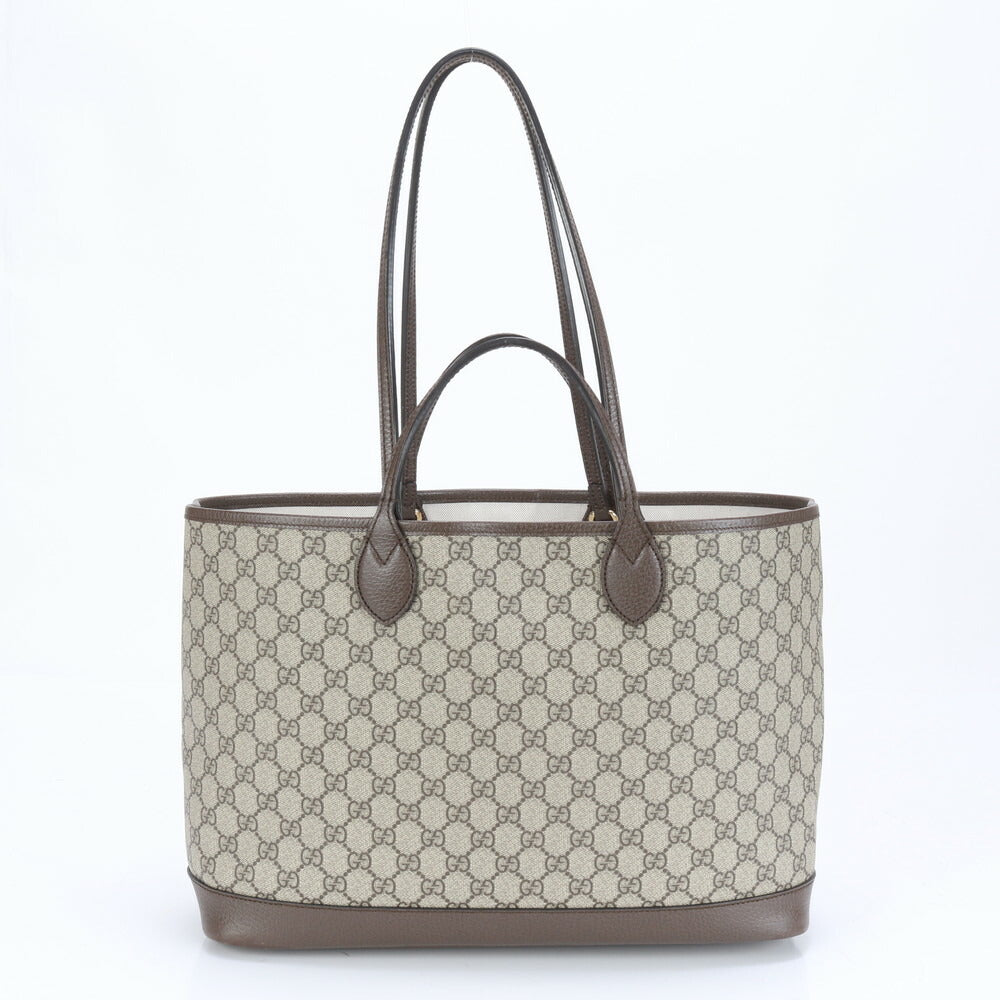 極美品 グッチ 739730 オフィディア GGスプリーム 2WAY トート バッグ 肩掛け ショルダー 通勤 レザー A4 レディース MCM BX1-6