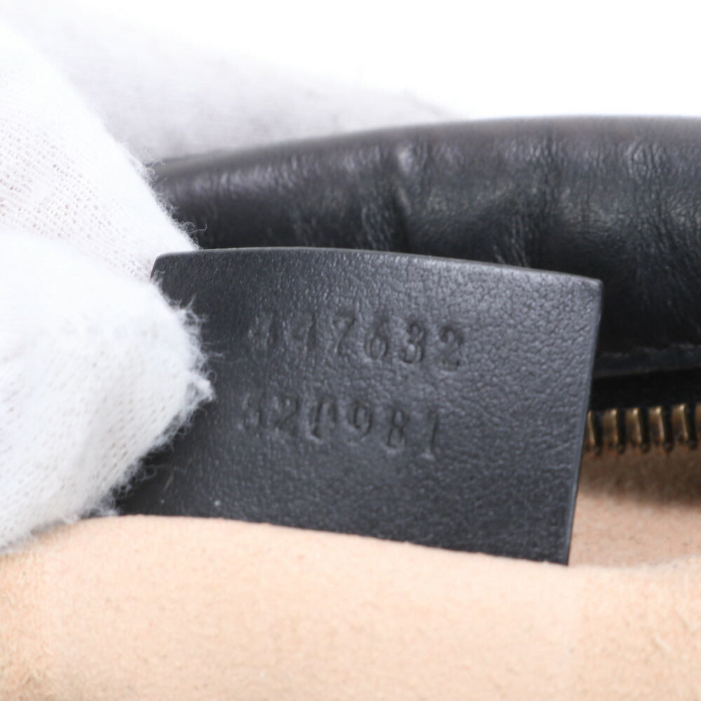 美品 グッチ GG マーモント キルティング レザー チェーン ショルダーバッグ 斜め掛け ハンド トート 447632 レディース ECE BX2-2