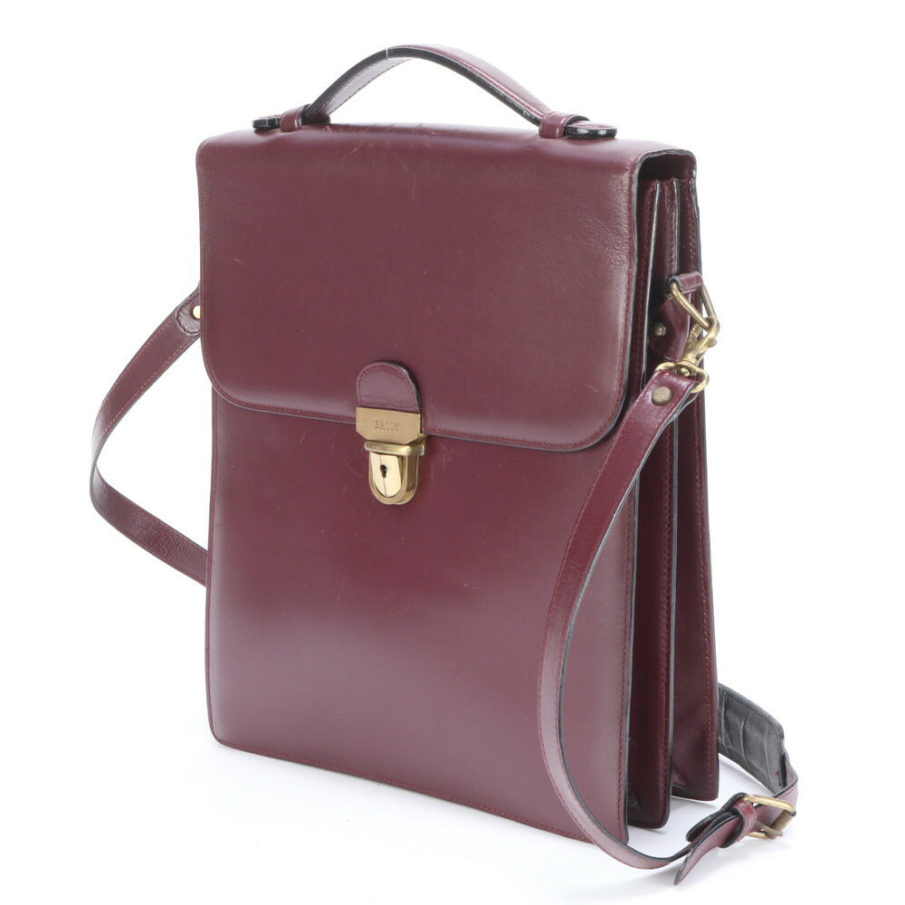 バリー レザー 2WAY ショルダーバッグ 斜め掛け クロスボディ ハンド トート A4 ゴールド 金具 レディース RRE BX3-2