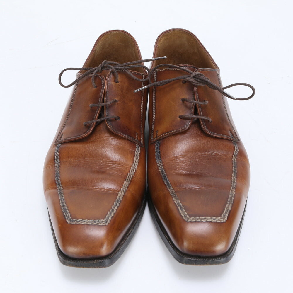 ベルルッティ レザー ビジネス シューズ レースアップ 靴 革靴 ローファー 紳士 8 26.5cm 相当 メンズ EEE BX12-9