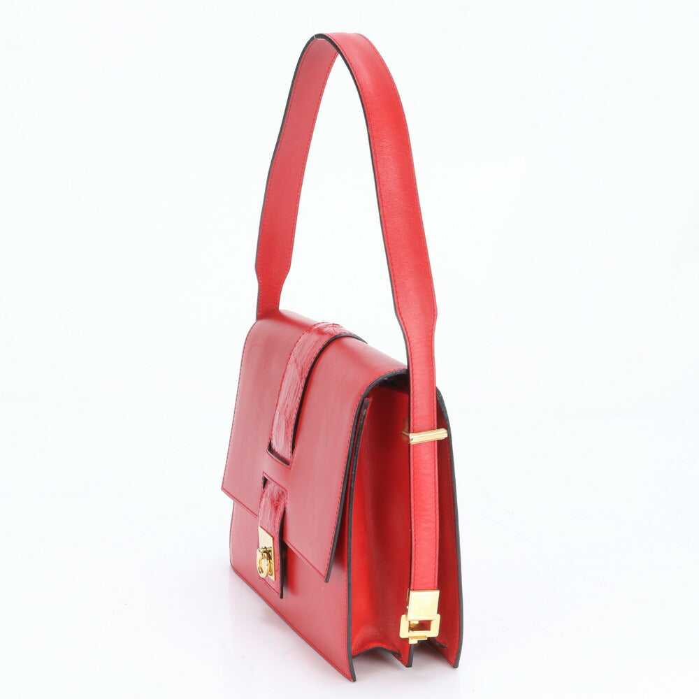 美品 ヴィンテージ セリーヌ レザー 2WAY ショルダーバッグ 肩掛け トート ハンド 本革 レディース RRM BY9-3