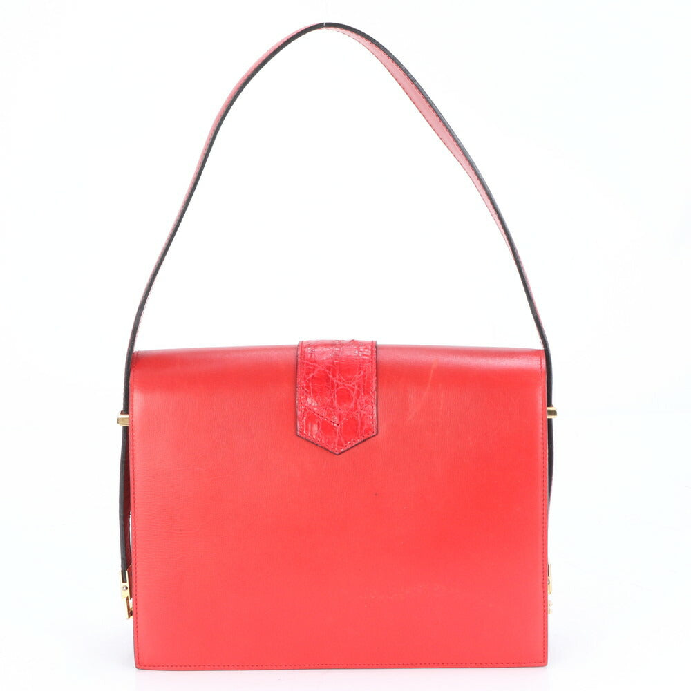 美品 ヴィンテージ セリーヌ レザー 2WAY ショルダーバッグ 肩掛け トート ハンド 本革 レディース RRM BY9-3