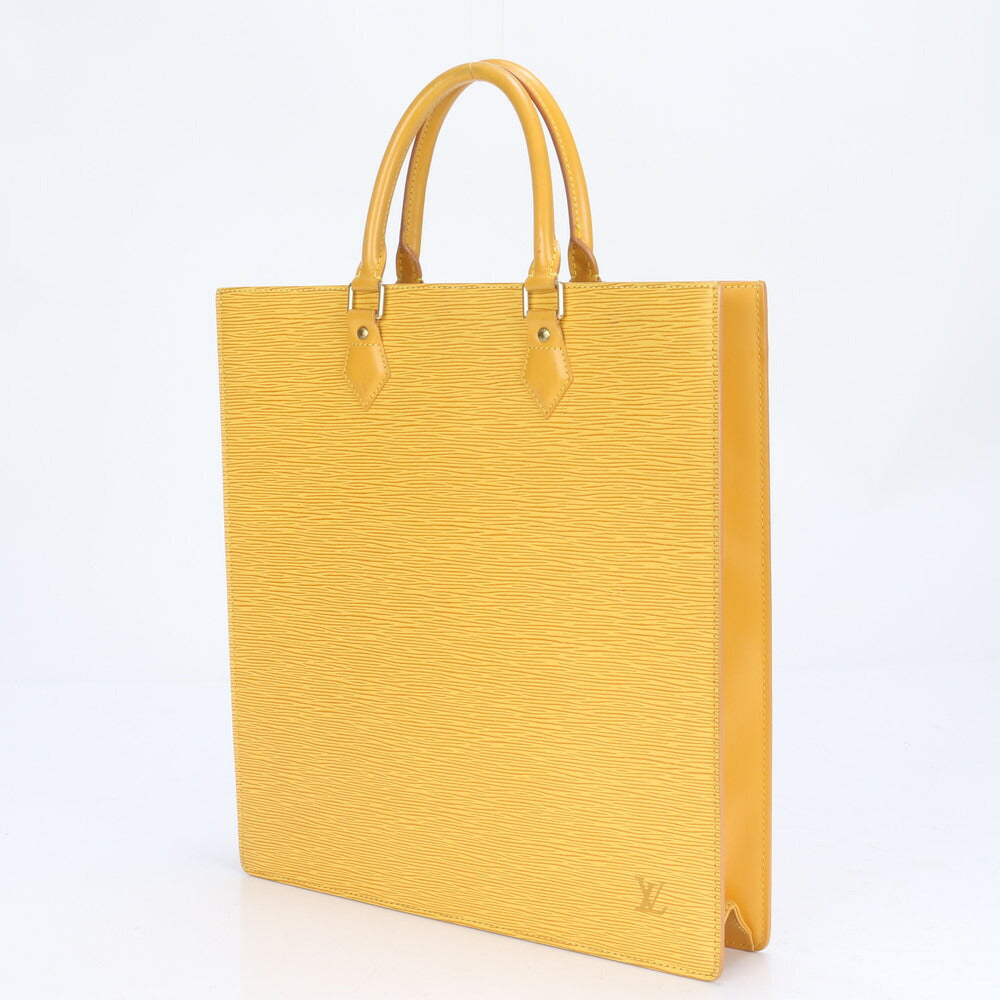 ルイヴィトン エピ サック プラ M52079 レザー トート バッグ 肩掛け ショルダー ハンド A4 レディース EUE BY20-4