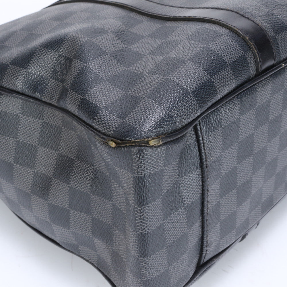 ルイヴィトン ダミエ グラフィット タダオ PM NM N41467 レザー ショルダーバッグ 斜め掛け メッセンジャー A4 メンズ EUE BY20-2