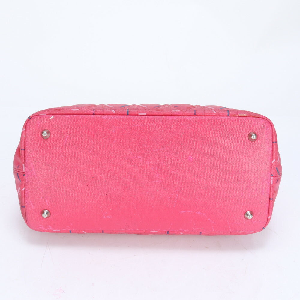 クリスチャンディオール カナージュ パナレア レザー トート バッグ 肩掛け ショルダー ハンド A4 レディース ECE CA15-8