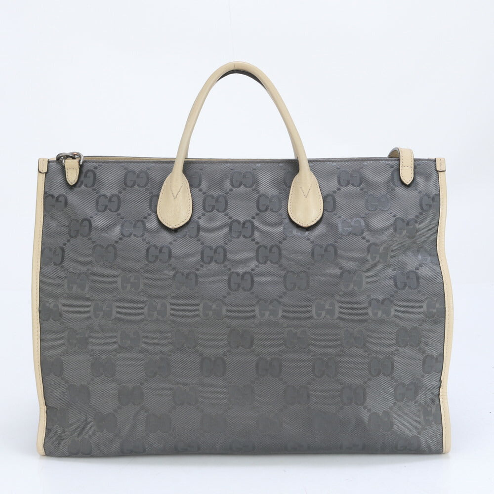 美品 グッチ オフザグリッド レザー 2WAY トート バッグ 肩掛け ショルダー ビジネス 通勤 書類鞄 A4 630353 メンズ EEE CA2-10