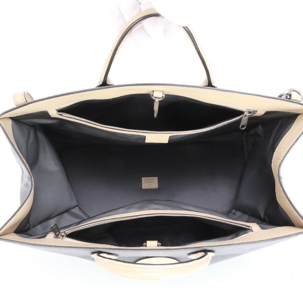 美品 グッチ オフザグリッド レザー 2WAY トート バッグ 肩掛け ショルダー ビジネス 通勤 書類鞄 A4 630353 メンズ EEE CA2-10