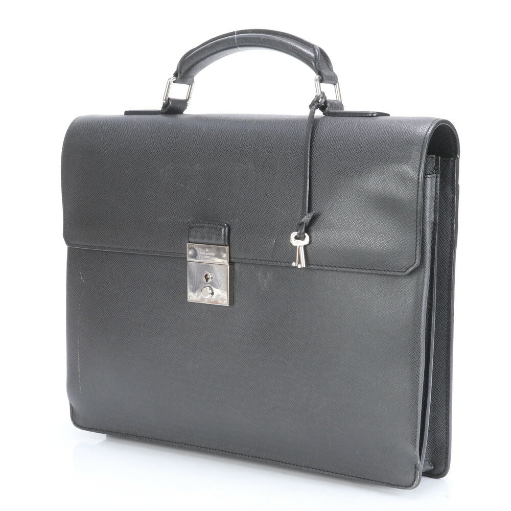 美品 ルイヴィトン タイガ ネオ ロブスト1 M32660 レザー ビジネス バッグ 書類鞄 ブリーフケース トート 通勤 A4 メンズ EUE CB2-1
