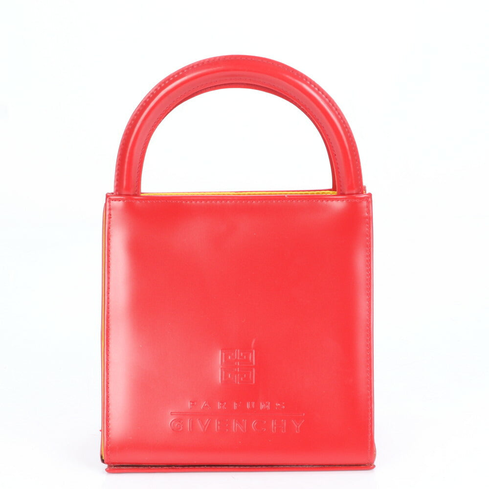 ジバンシー エンボスロゴ レッド ミニ ハンドバッグ トート ブランド おしゃれ レディース RRM CD14-5