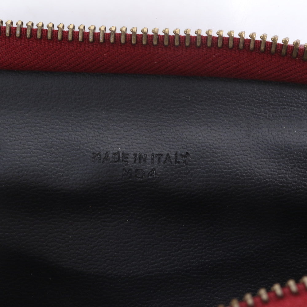 美品 セリーヌ マカダム トリオンフ レザー クラッチ バッグ ハンド セカンド ポーチ トート レディース RRE CD7-5