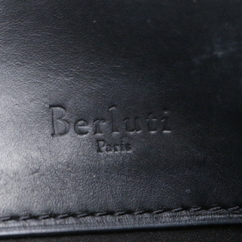 美品 ベルルッティ カリグラフィ ニノ GM レザー セカンドバッグ クラッチ ポーチ 通勤 ビジネス ハンド トート メンズ ECE CE1-10