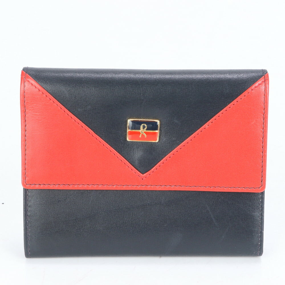 ロベルタ ディ カメリーノ レザー 三つ折り 財布 がま口 二つ折り コンパクト ウォレット ラウンドファスナー レディース RUE CF6-8