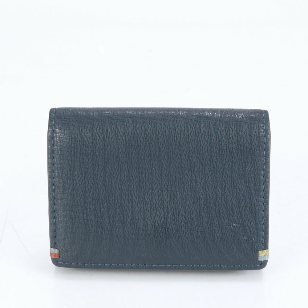 美品 ポールスミス レザー 三つ折り 財布 三つ折り コンパクト ウォレット ラウンドファスナー 長財布 二つ折り レディース RRE CI4-8