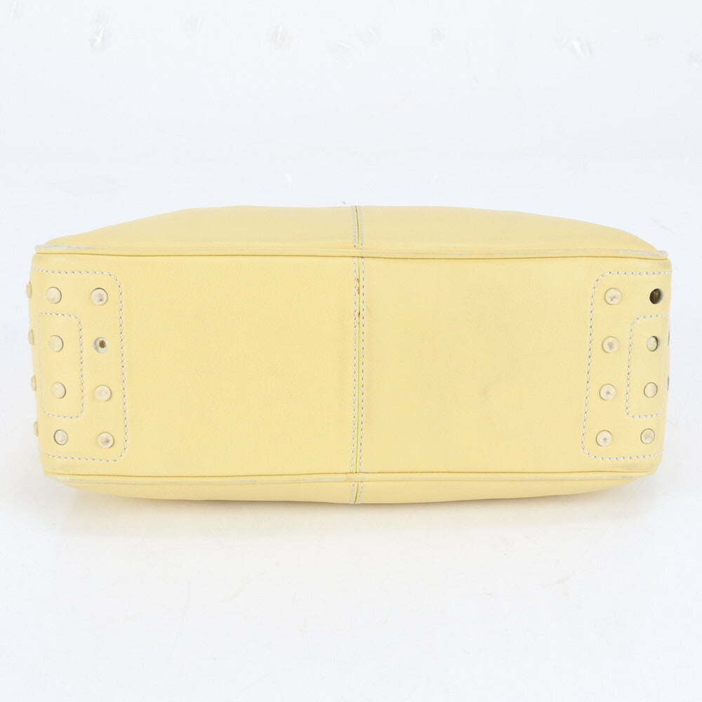 トッズ レザー ショルダーバッグ 肩掛け ワンショルダー トート ハンド シルバー 金具 レディース RRE CH18-10