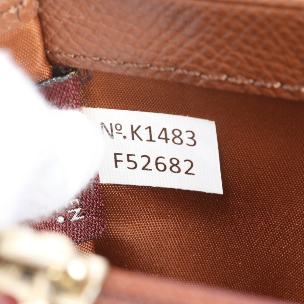 美品 コーチ シグネチャー レザー 長財布 ロング ウォレット ラウンドファスナー ブラウン 二つ折り レディース RBE CJ11-3