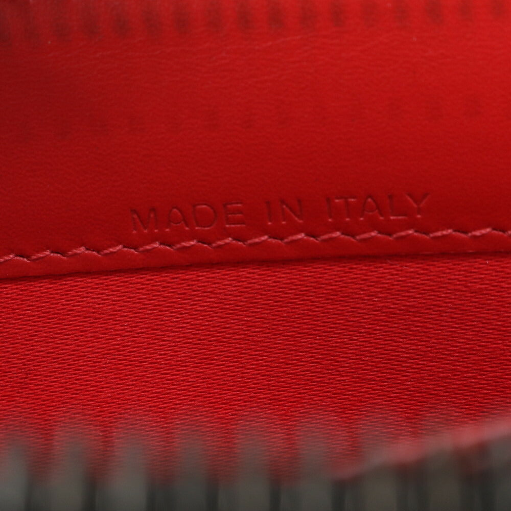 極美品 クリスチャンルブタン パネトーネ スパイク スタッズ レザー 長財布 二つ折り ロング ウォレット 黒 レディース RRE CJ3-4