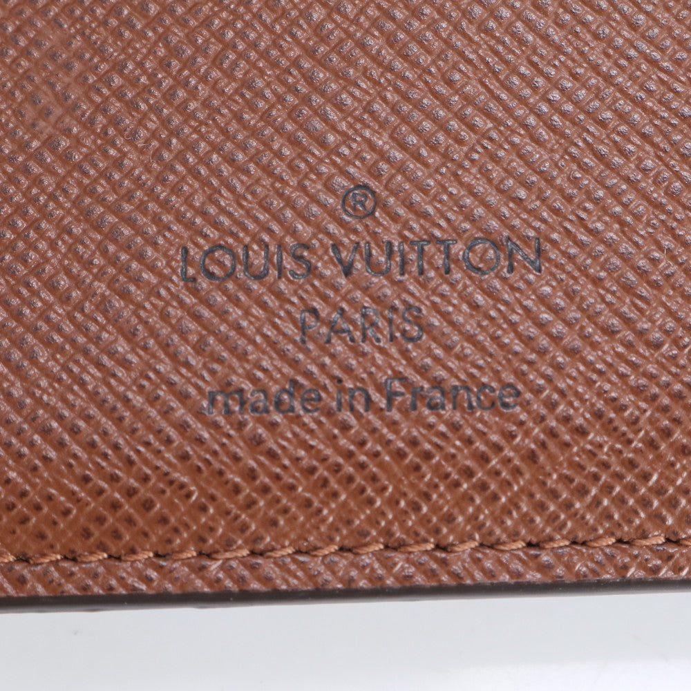 極美品 ルイヴィトン RFID付 モノグラム ポルトフォイユ ミュルティプル レザー 二つ折り 財布 コンパクト ウォレット メンズ ECE CK1-8