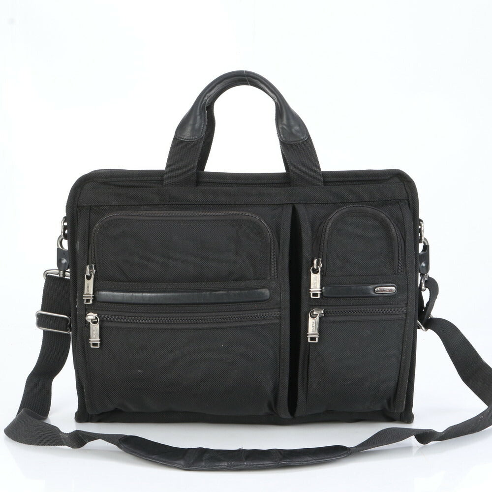 美品 TUMI トゥミ トレーサータグ付 アルファ レザー 2WAY ビジネス バッグ 斜め掛け ショルダー トート 通勤 A4 メンズ EEE CJ17-1