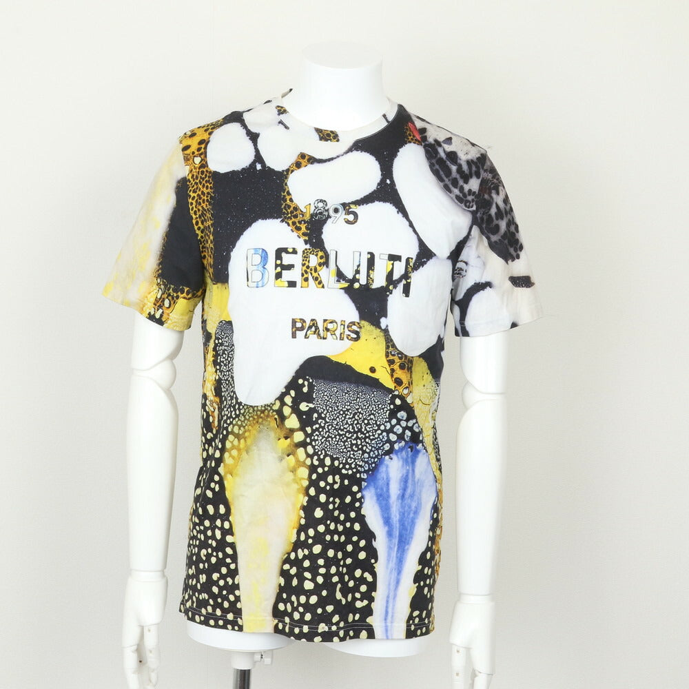 美品 ベルルッティ × ブライアンロシュフォール コラボ 半袖 Ｔシャツ トップス 洋服 アパレル ファッション メンズ RUE CK26-2