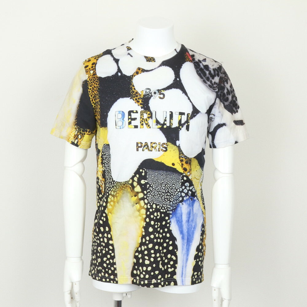 美品 ベルルッティ × ブライアンロシュフォール コラボ 半袖 Ｔシャツ トップス 洋服 アパレル ファッション メンズ RUE CK26-2