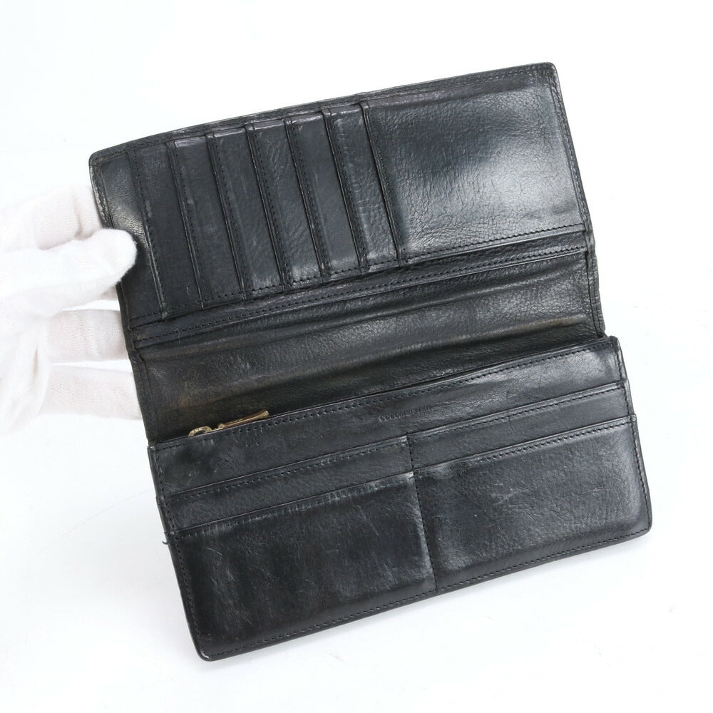 COCOMEISTER ココマイスター レザー 長財布 札入れ 二つ折り ロング ウォレット ブラック 黒 ラウンドファスナー メンズ RUE CL8-8